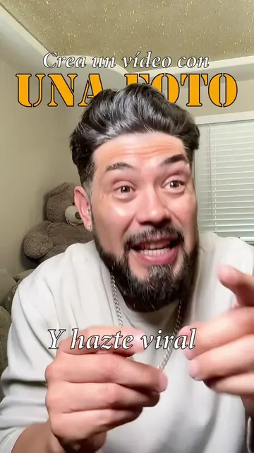 Cómo crear un vídeo con una foto fácil desde TikTok  #gabetips #smallcreators #f