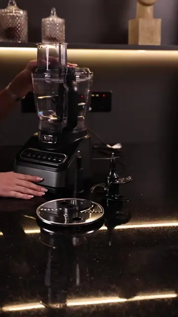 كل اللي تحتاجه في المطبخ… بجهاز واحد 👌 مع Ninja Food Processor، التقطيع، البشر،