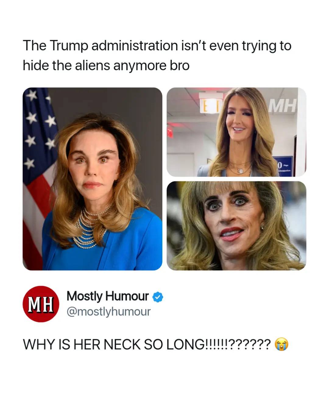 Apparently, the White House isn't even trying to hide the aliens anymore 💀 Foll