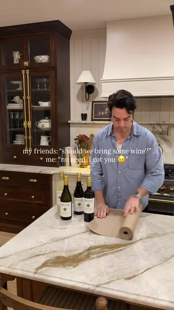 Wine Tasting at Home 🍷 🧀  A few good bottles of wine, some thoughtfully paired