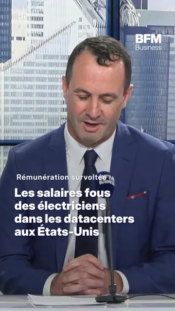 Datacenters : les salaires fous des électriciens 💰⚡️ Face à la pénurie de main 