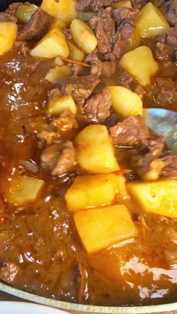 Carne con papas y chile #🌶️🔥 #homemadefood #food #comidamexicana #carneconchil