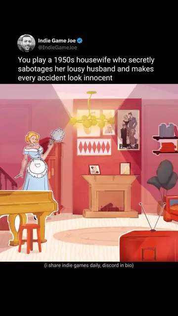 This 1950s housewife is done with her husband and starts planning accidents - Pu