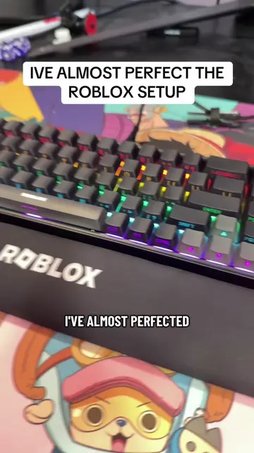 I’ve almost perfected the all Roblox setup.. if only I had the Roblox mouse! #ro