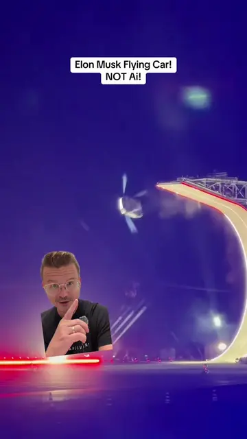 Elon Musk at Tesla and SpaceX just unveiled a flying car called the Tesla Roadst