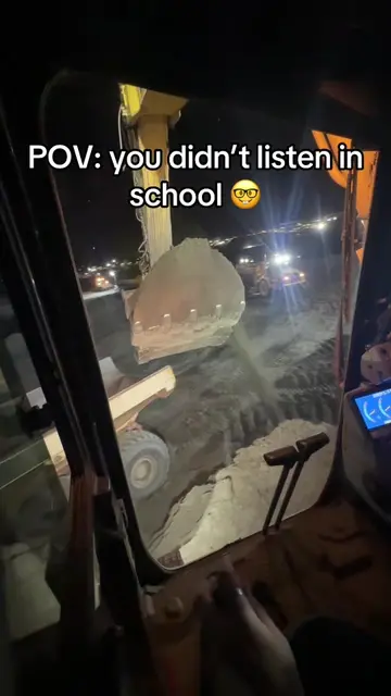 did you listen                                            #operator_excavator   