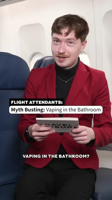 PSA to people who try to vape on airplanes: you might not be as slick as you thi