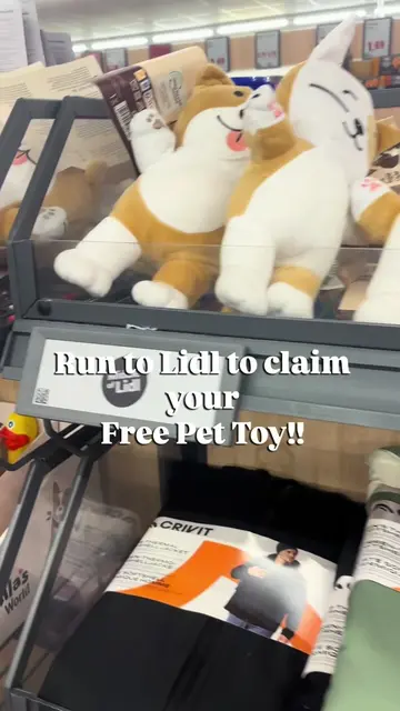 Run to Lidl to claim your FREE pet toy !! - Choose between Max the dog or Mila t
