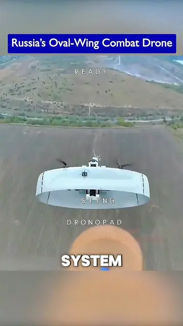 Russia’s New Kamikaze Drone Spotted Over the Front!