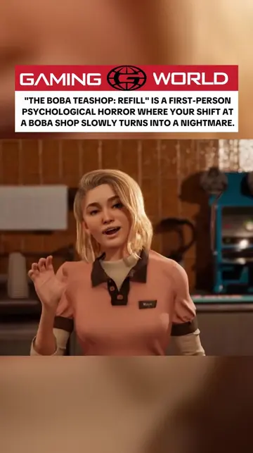 "THE BOBA TEASHOP: REFILL" is a first-person psychological horror where your shi