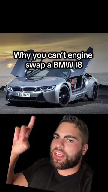 The BMW I8 is impossible to engine swap #bmw #cars #carsoftiktok #m3 #supercar