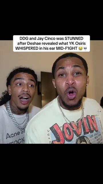 DDG and Jay Cinco was STUNNED after Deshae revealed what YK Osiris WHISPERED in 