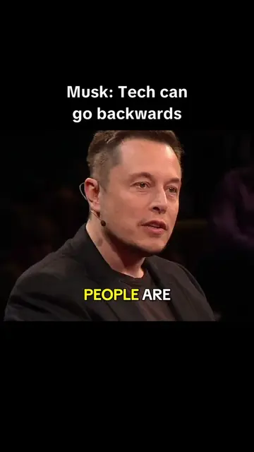 Elon Musk says people are mistaken when they think technology just automatically