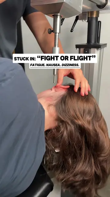 Stuck in fight or flight... constantly on edge, overstimulated, like your nervou
