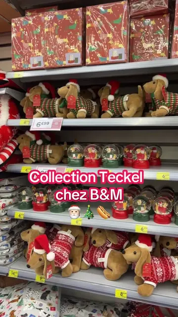 Collection Teckel de Noël chez b&m 🎅🏻🎄🌭 #teckelkaninchen #teckel #teckelworl