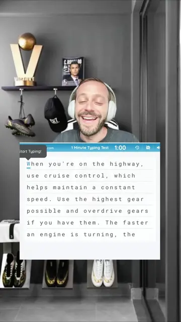 Join me as I try to break my personal record in typing speed! Watch me reach 102
