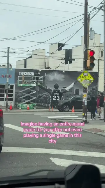 LeBron mural update. Pretty please don’t let us down 