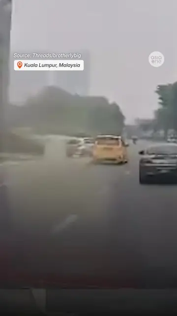 "While upside down I managed to get out of the car immediately. Alhamdulillah I’