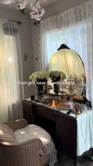 Grandmas are chic #girlytips #vintageaesthetic #romanticizeyourlife #oldsoul #va