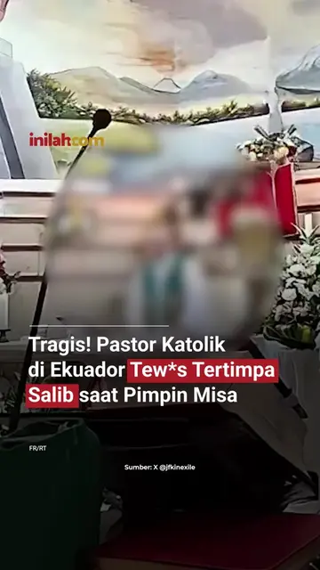 Pastor Katolik Patricio Alfredo Sánchez Molinari meninggal dunia setelah tertimp