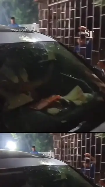 Indian actor Tiger Shroff escaped unhurt after unidentified men opened fire at h