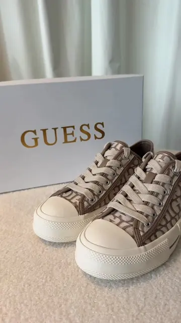 Look at these!!!! #LoveGUESS #sneakers  #outfitinspo #unboxing 