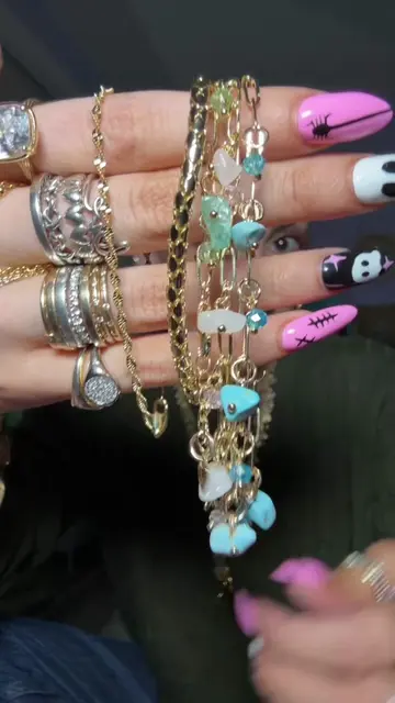 another TT auction gold filled jewelry from “holy jewelry” HAULLLLL !!! #jewelry