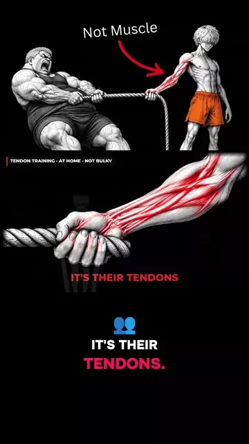 How Training Tendons make you stronger than Big Guy's. Have you ever noticed som