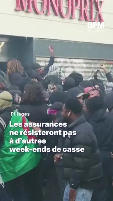 Pillages, casse : les assureurs ont des limites 💸 Après les pillages de millier