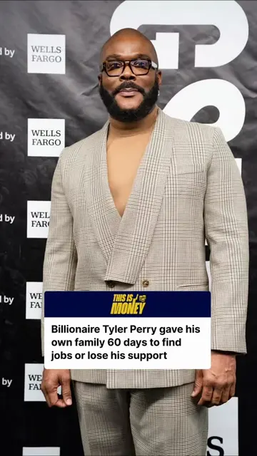 BILLIONAIRE TYLER PERRY GAVE HIS FAMILY 60 DAYS TO FIND JOBS OR LOSE HIS FINANCI