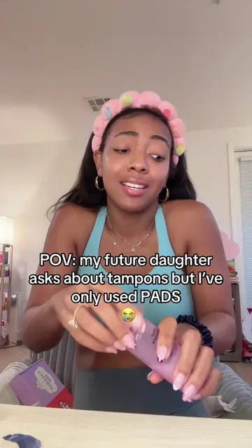 baby we’re gonna have to learn together because ive been team pads 😭🩷 #PeriodH