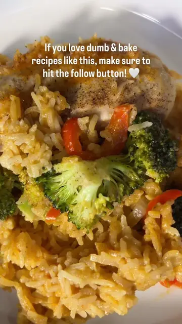 One-Pan Curry Chicken & Rice Bake 🍛🥥 Creamy coconut curry chicken, fluffy jasm