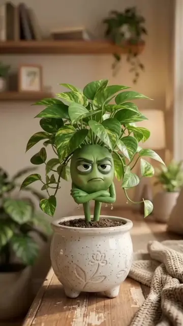 Roz roz pani? Bas karo! Mitti dry ho tab hi pani do 😤🌿 #overwatering #plantcar