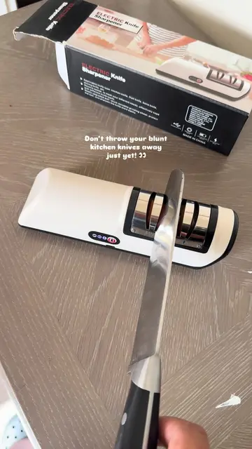 Not me thinking I needed new kitchen knives when I could just sharpen the ones I