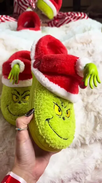 @Crocs X The Grinch Clogs are back 🎄 #crocs #christmas #grinchcrocs  