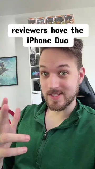 Reviewers have the iPhone Duo #iphoneduo #iphone #techtok #igageit #apple 