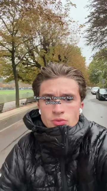 rain brings the flow #fyp #viral #rain #hairstyle #style 