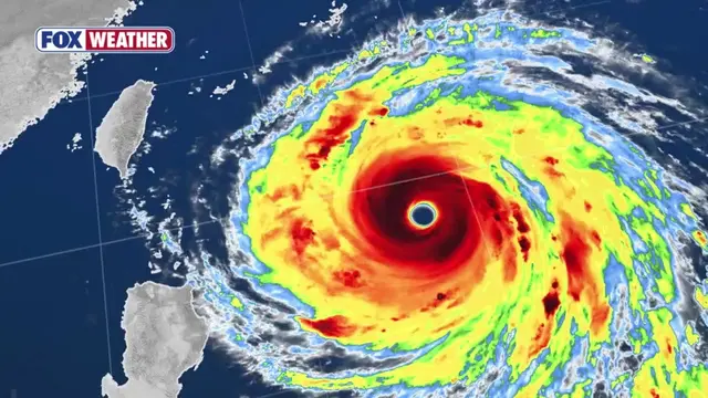 🚨 STRONGEST STORM ON THE PLANET: Satellite views of Super Typhoon Champi contin
