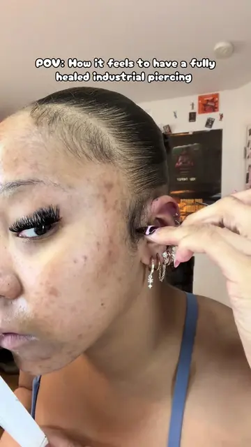 LOVE!!….#piercings #healed #fyp #viral #trending (Jesus loves you!!) 
