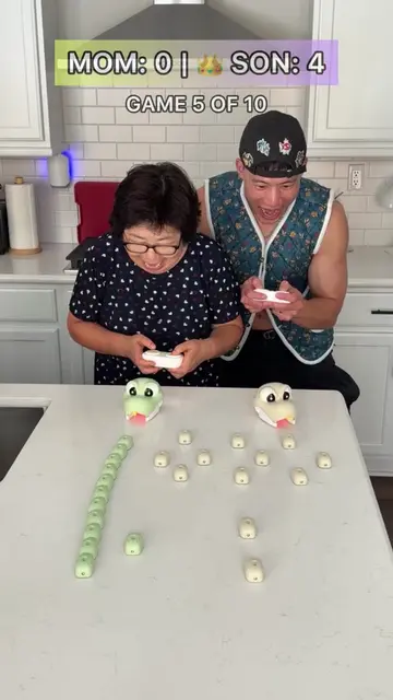 Gave Mom an even bigger advantage today and... well, you’ll see 😭 Practice make