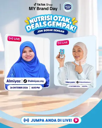 🚨 HAI MAK AYAH, DEALS GEMPAK DAH NAK SAMPAI! 🥳💙 Dari 25–27 Oktober 2026, jom 