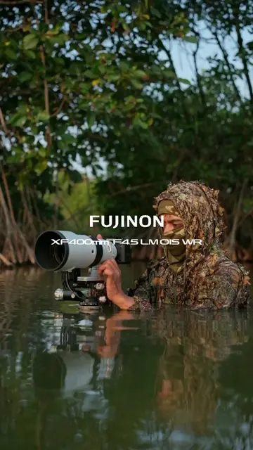 See it clearly, feel it near. Bersama lensa super-telephoto FUJINON XF400mm, jar