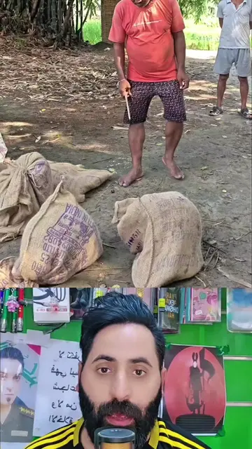 أهل المنطقة انصدموا بهذا المنظر اللي جاي تشوفه كعدوا الصبح لكوا أكياس غريبة وداخ