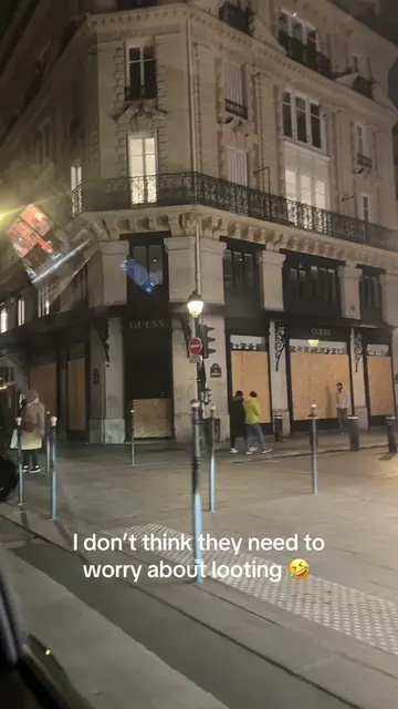 #guess #paris #looting #protests #riots 