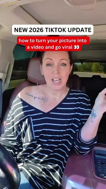 here's how I went viral multiple times. I let tiktok turn my photo into a one cl