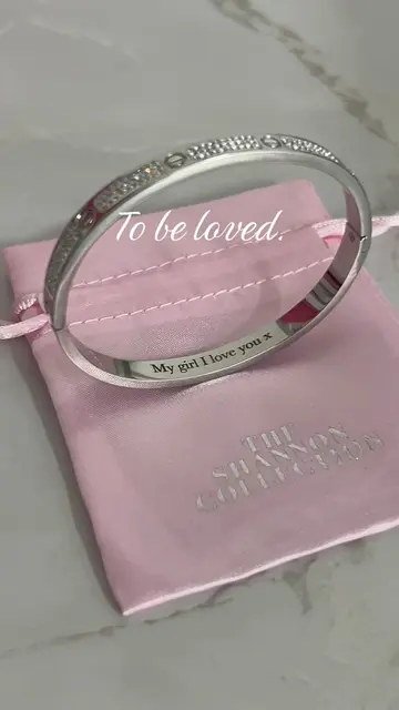 To be loveedddd🥹🥹🥹 the most stunning engraved bangle ever!!! #jewellery #bang