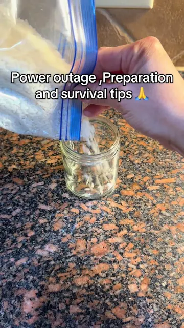 Power outage ,Preparation and survival tips 🙏 #poweroutage #usa #creatorsearchi