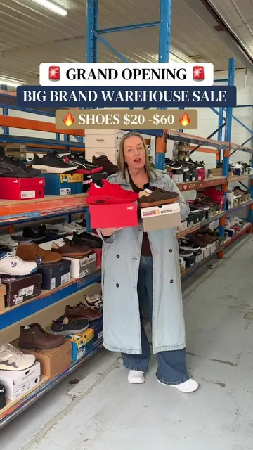 🛍️ Airport West's grand opening branded fashion warehouse sale for Mens, Ladies