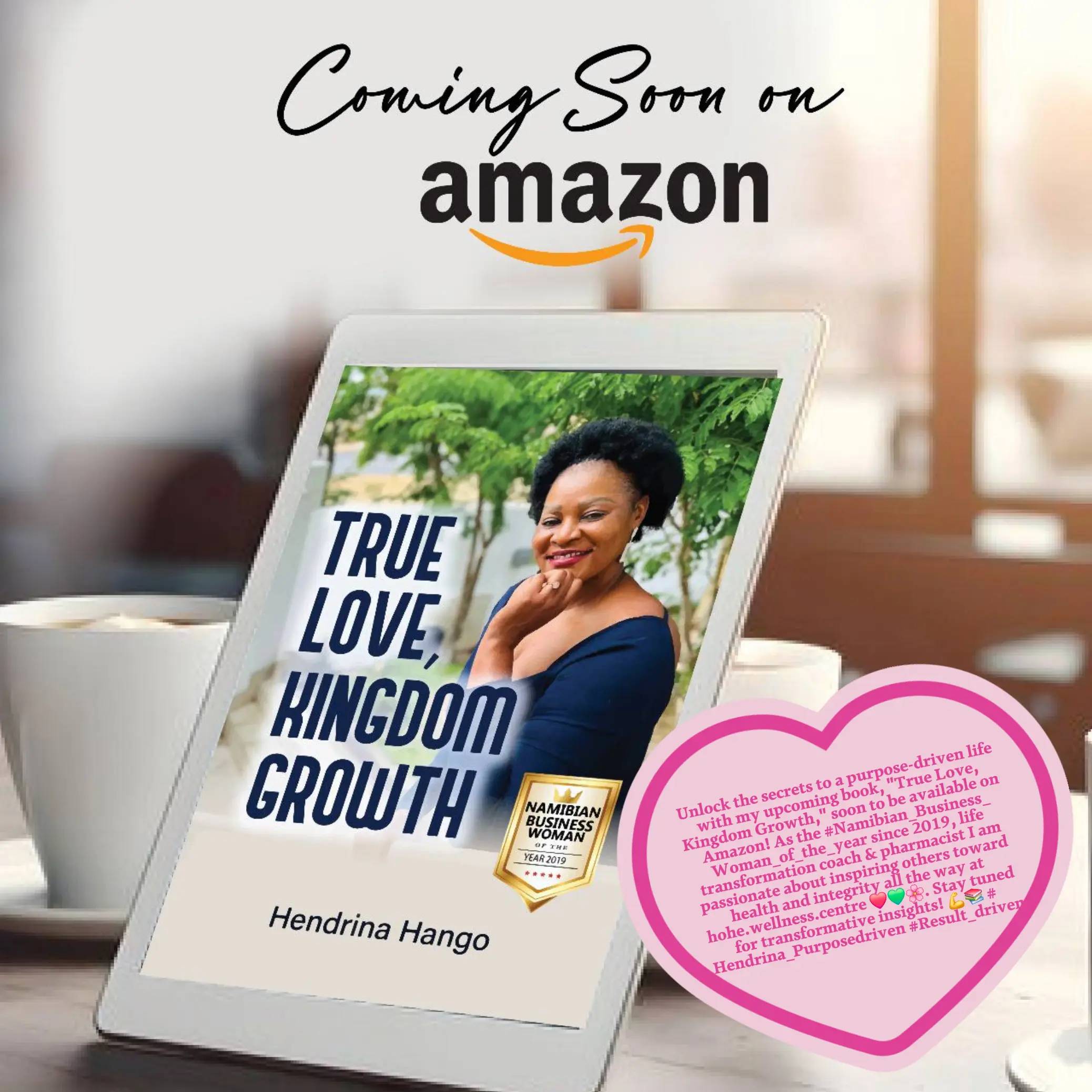 Unlock the secrets to a purpose-driven life with my upcoming book, "True Love, K